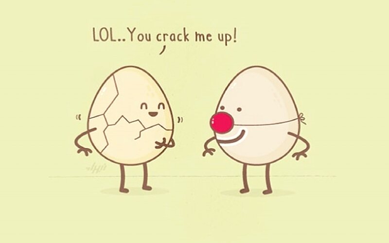 Two Egg Characters