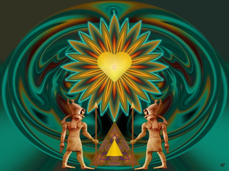 Two Egyptian Figures