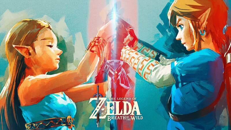 Two Elf-like Characters — Blue, Dramatic