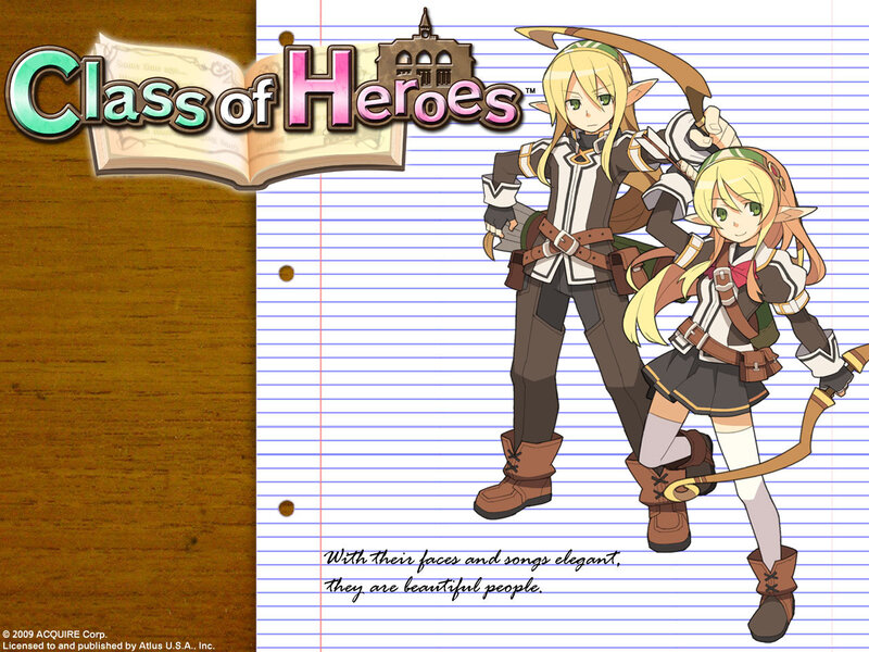 Two Elf-like Characters — Brown