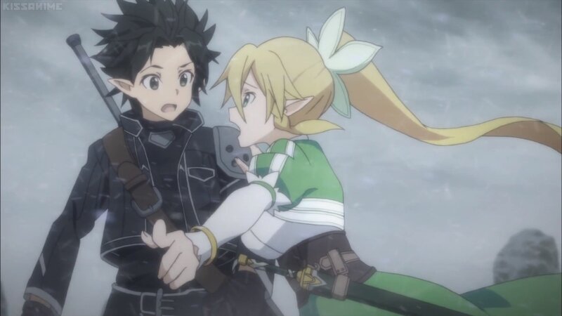 Two Elf-like Characters — Gray