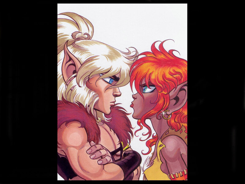 Two Elf-like Characters