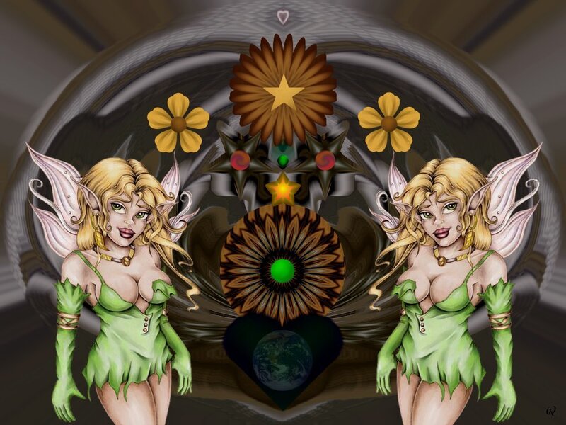 Two Elf-like Women