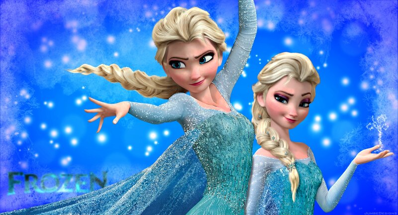 Two Elsa Characters