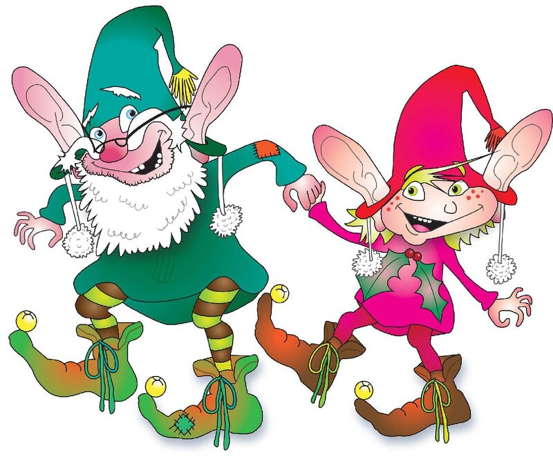 Two Elves Dancing
