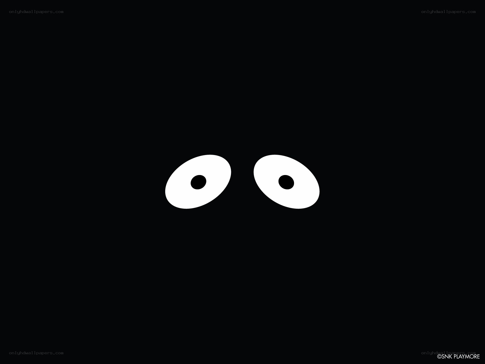 Two eyes in the dark