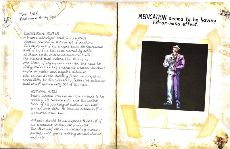 Two-Face character dossier