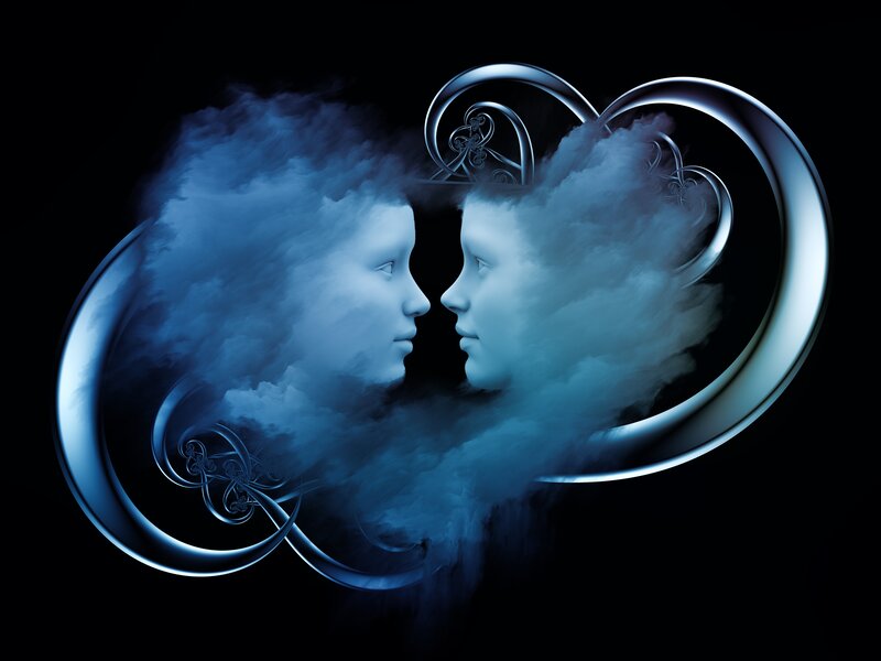 Two Faces in Cloud