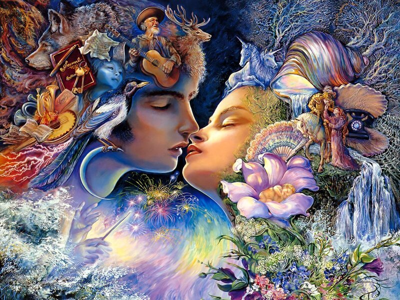 Two Faces in Dream