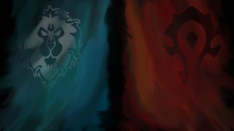 Two Faction Symbols — Blue