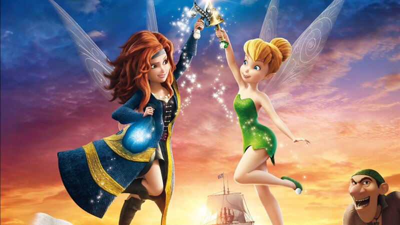 Two Fairies Flying — Blue, Adventurous, Sunset
