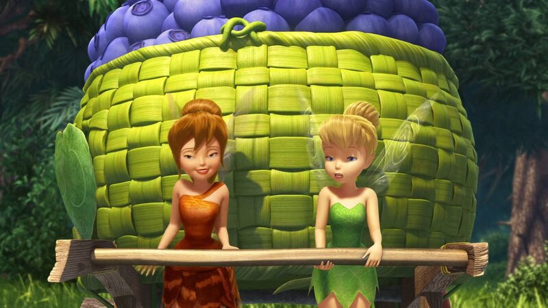 Two Fairies in Basket