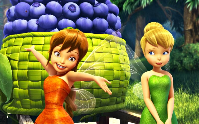 Two Fairies in Forest — Green, Playful