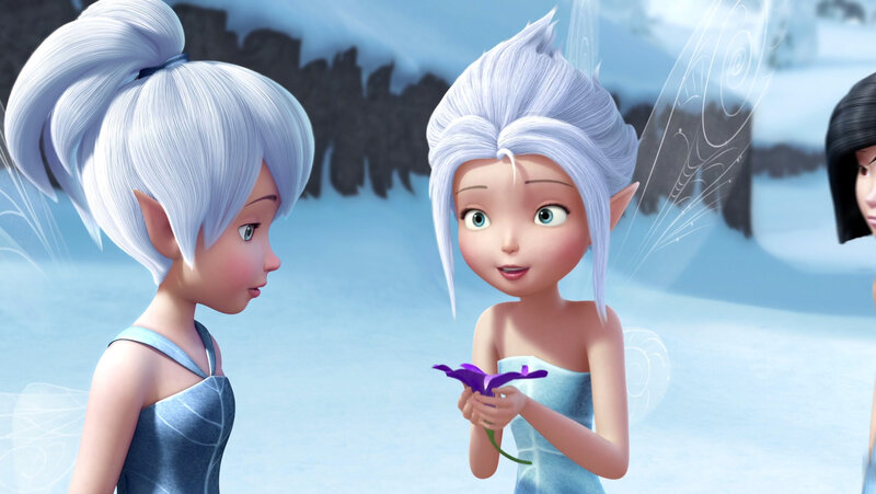 Two Fairies in Snow