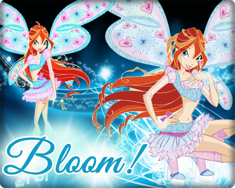 Two Fairy Characters — Blue, Magical, Night