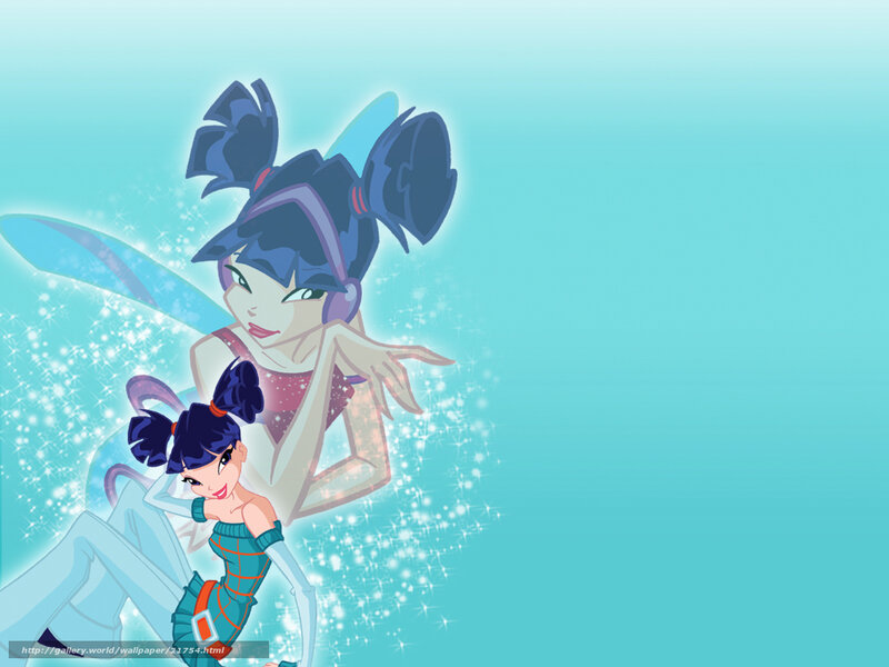Two Fairy Characters — Blue, Magical