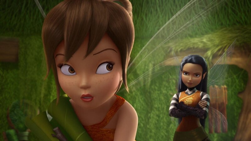 Two Fairy Characters — Green