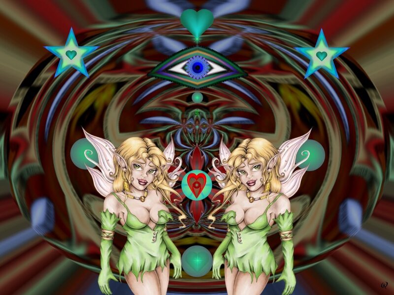 Two Fairy Characters