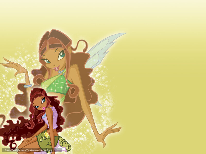 Two Fairy Characters — Yellow