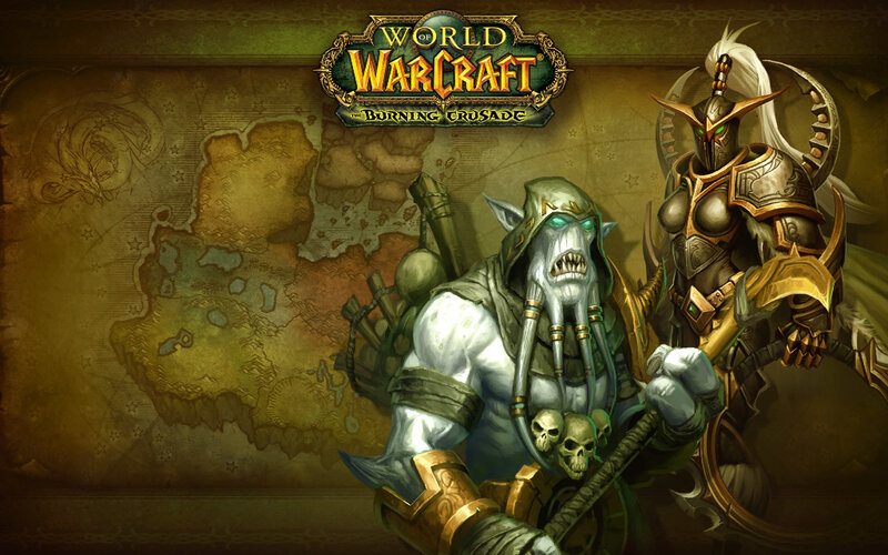 Two Fantasy Warriors — Brown, Dramatic