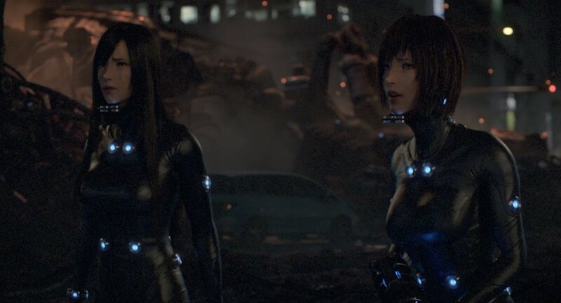Two Female Androids — Black