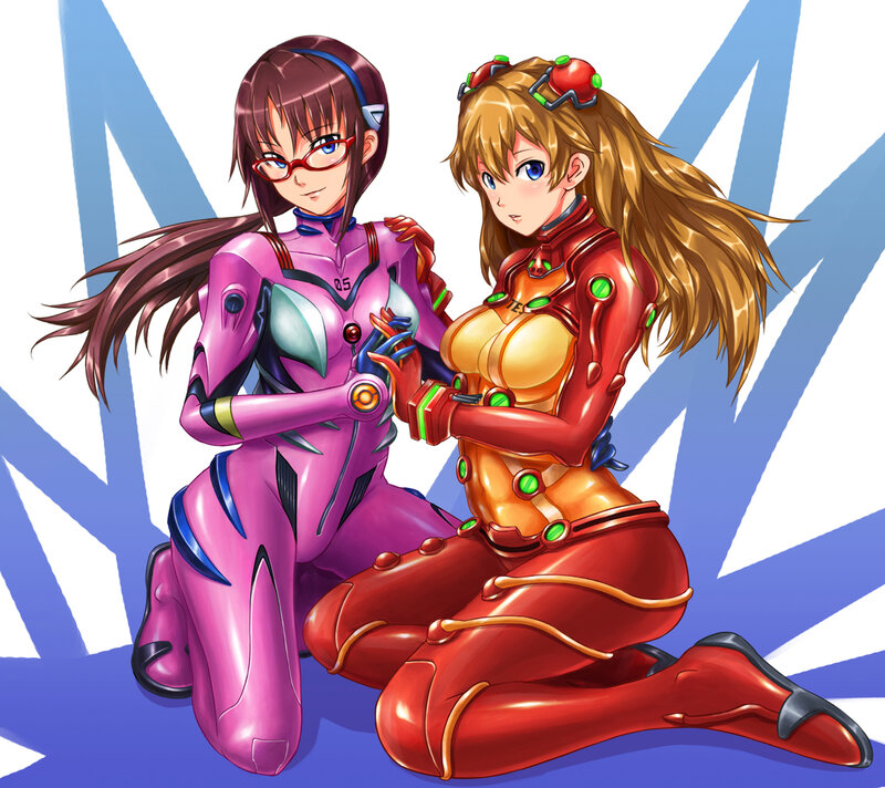 Two Female Characters Kneeling