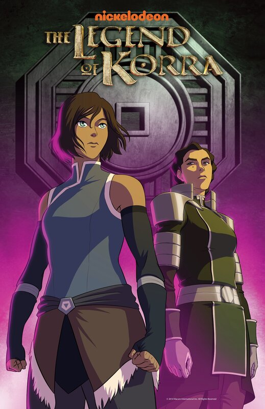 Two Female Characters — Purple, Dramatic, Anime