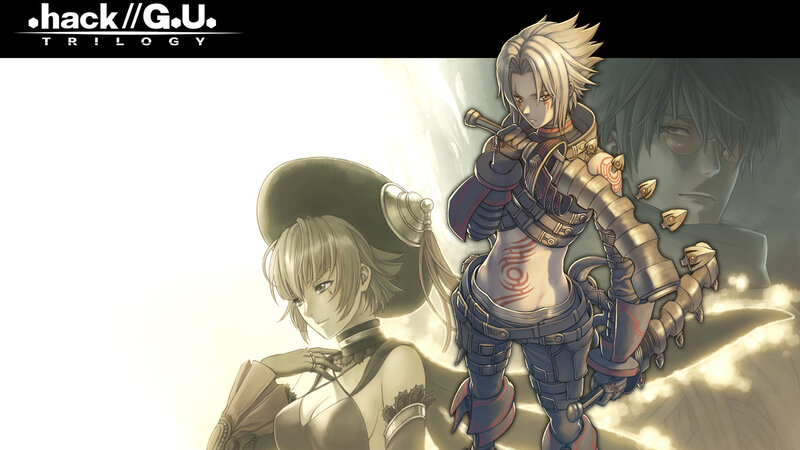 Two Female Characters — White, Dramatic, Anime