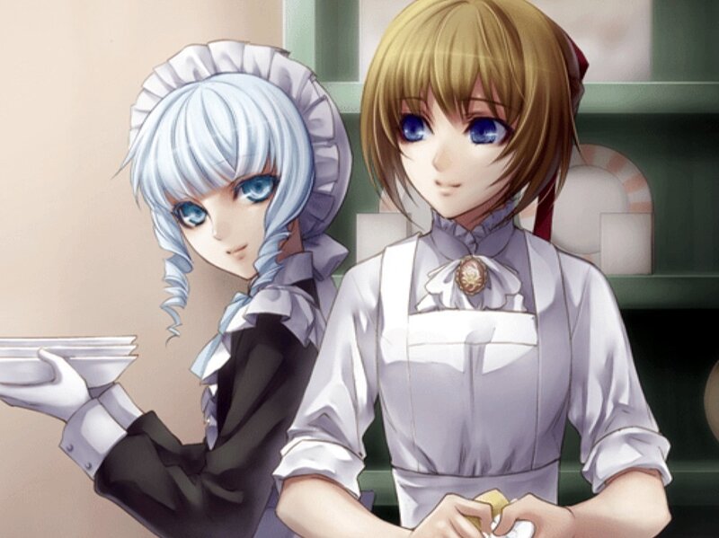 Two Female Maids