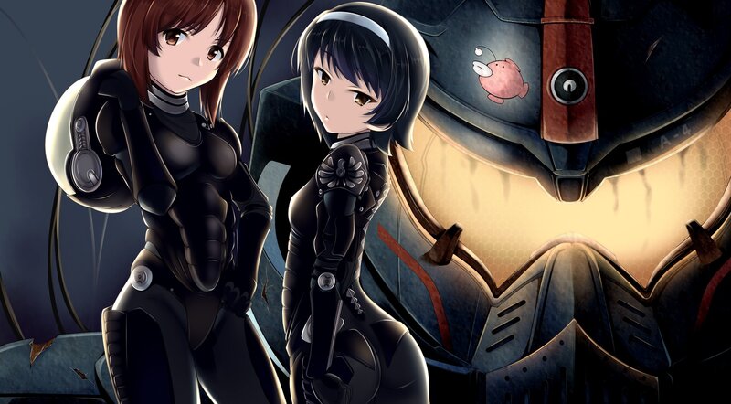 Two Female Pilots — Black