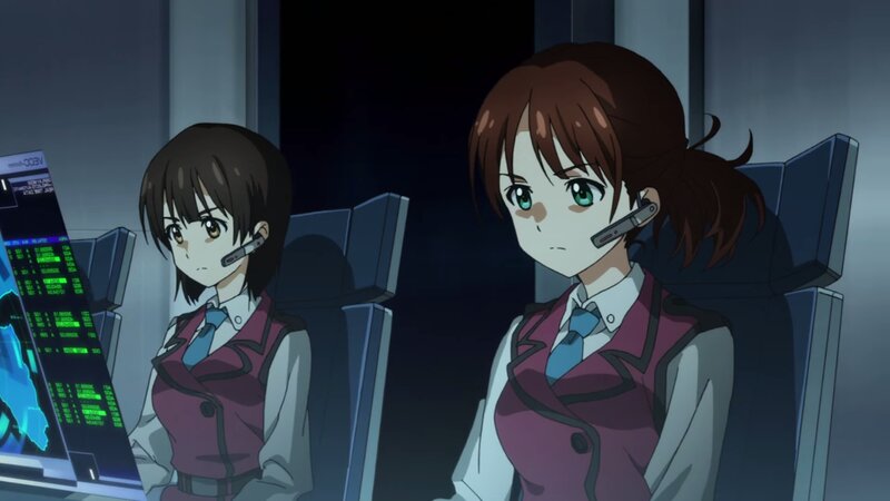 Two Female Pilots — Purple