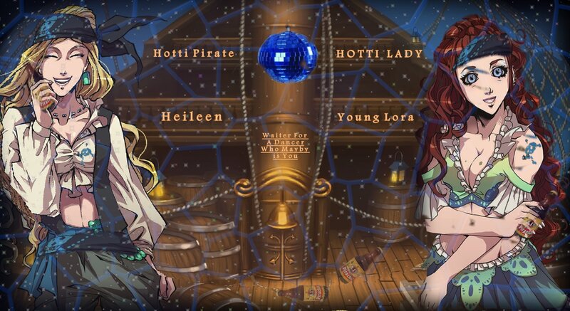Two Female Pirates in a Tavern