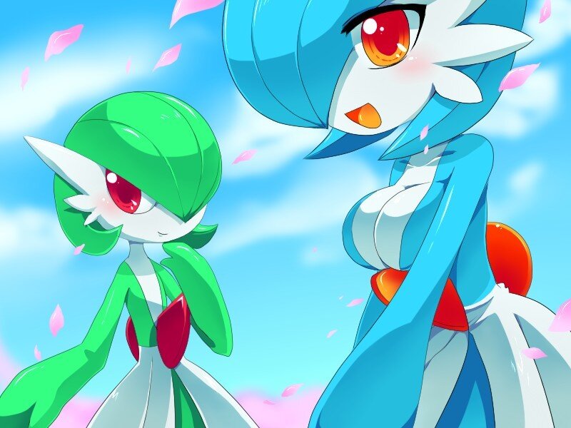 Two Female Pokémon Characters