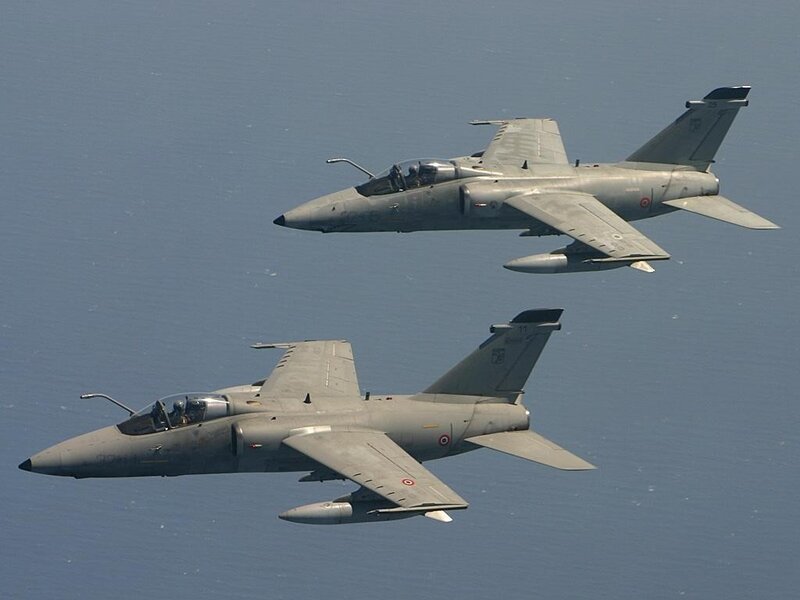 Two Fighter Jets — Gray, Calm