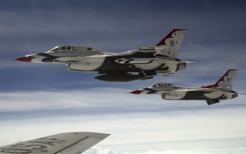 Two Fighter Jets in Formation — White, Dramatic
