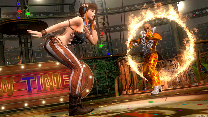 Two Fighters in a Circus Ring