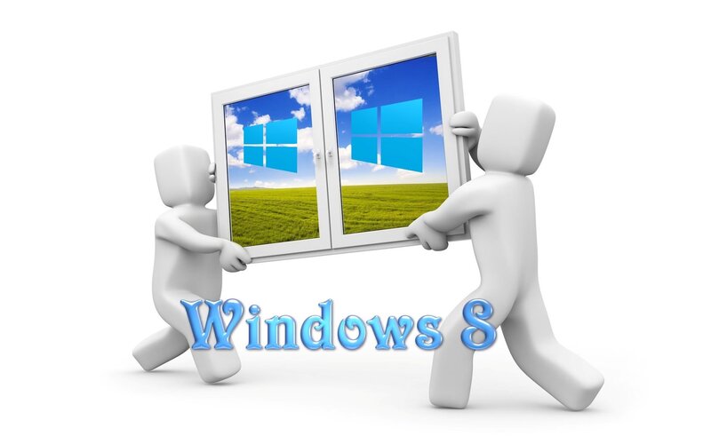 Two Figures Carrying Window