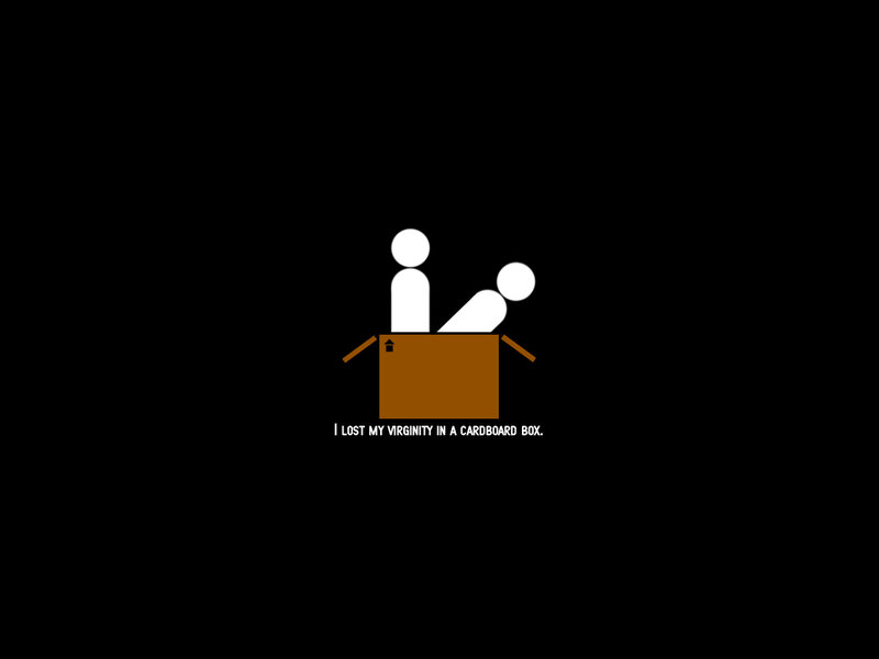 Two Figures in a Box