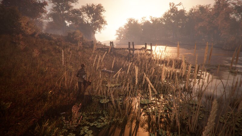 Two Figures in a Marsh