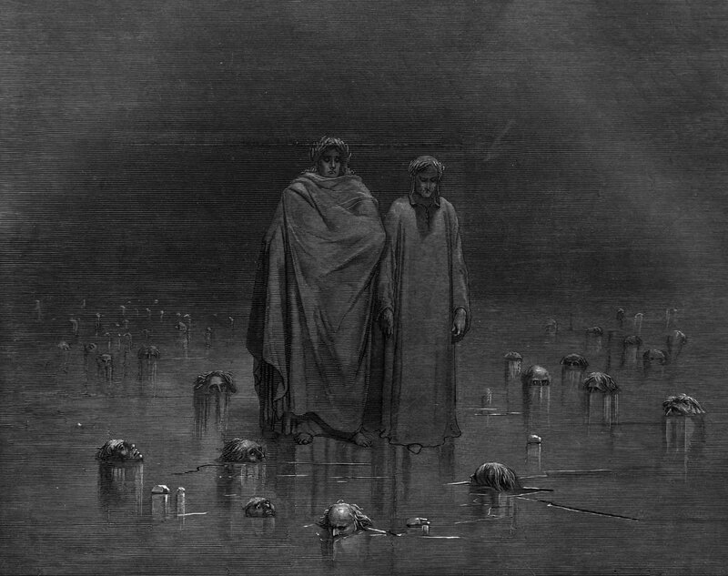Two Figures in a Swamp