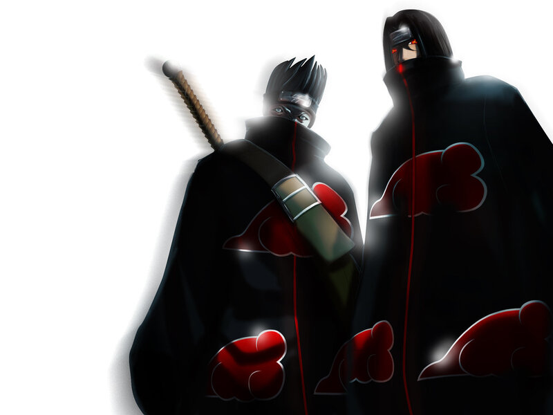 Two Figures in Cloaks
