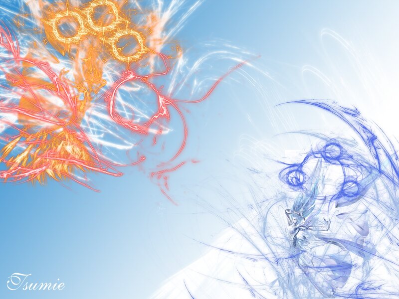 Two Figures in Energy Clash
