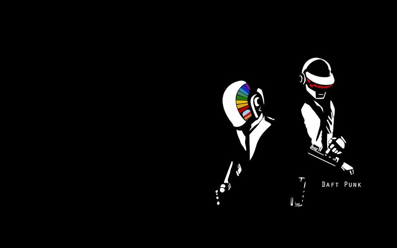Two Figures in Helmets — Black, Dramatic, Illustration, Suits, Microphones