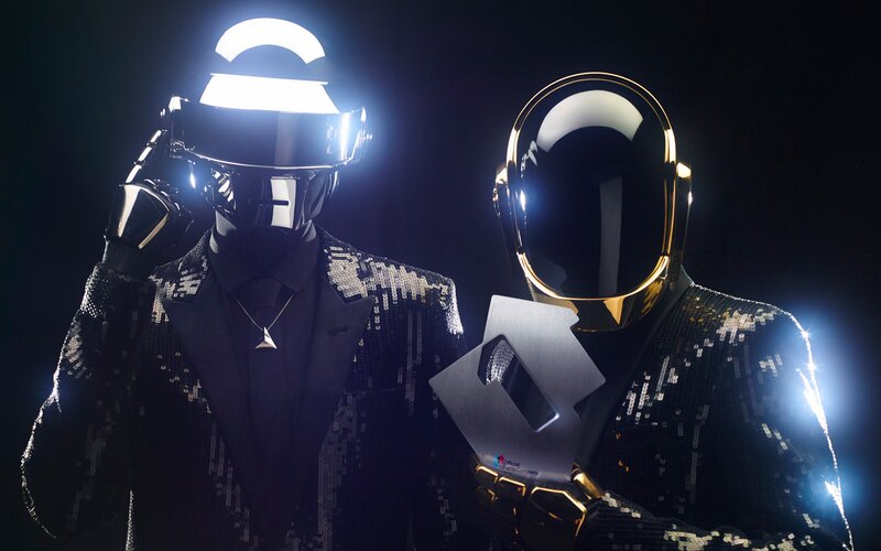 Two Figures in Helmets — Black, Dramatic, Night, Photograph, Suits, Award