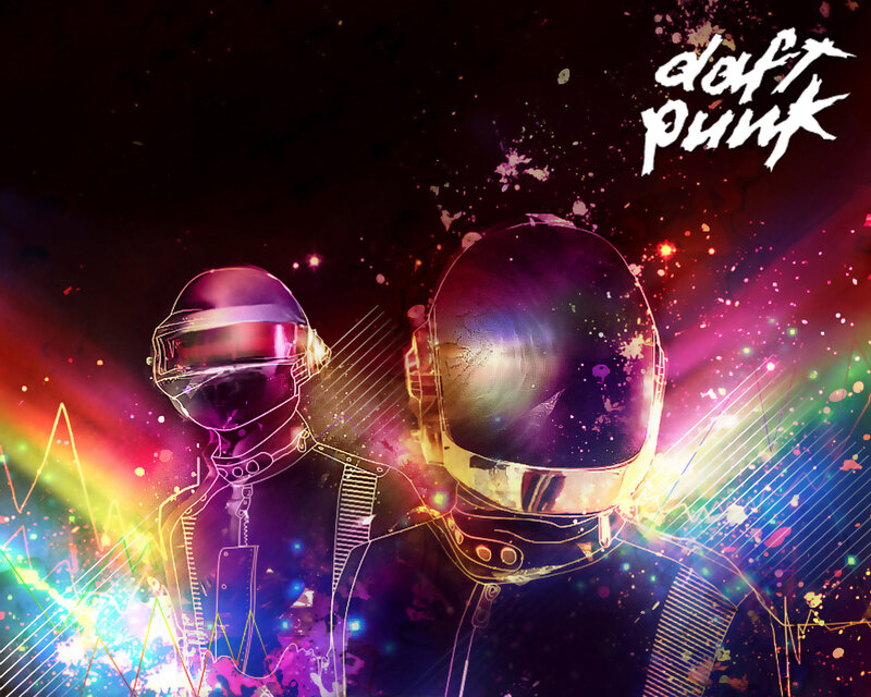 Two Figures in Helmets — Purple