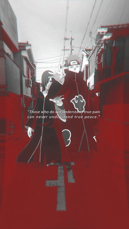 Two Figures in Red Cloaks — Dramatic, Anime