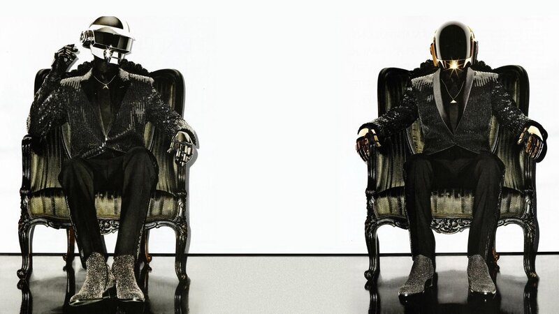 Two Figures in Suits — Black