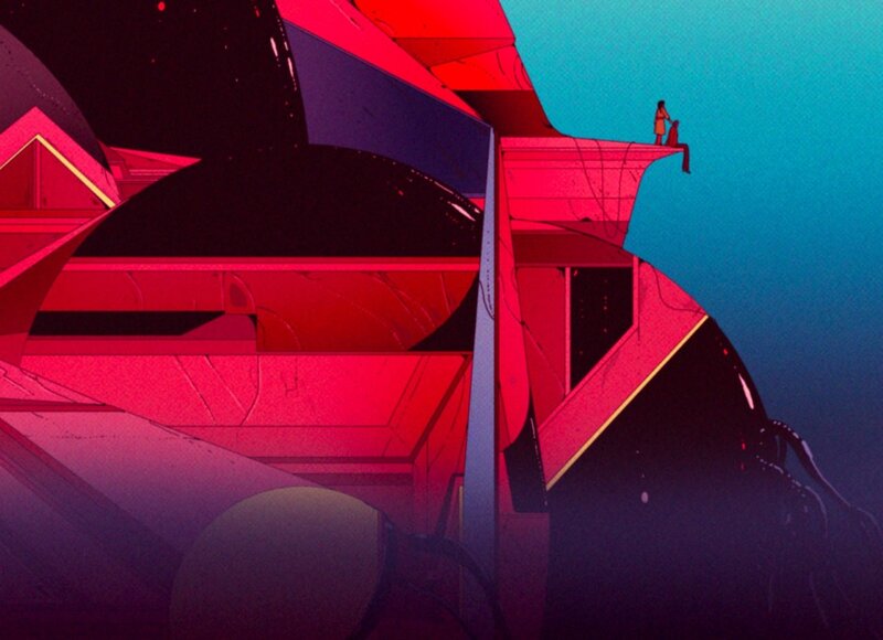 Two Figures on a Structure