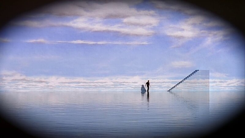 Two Figures on Water