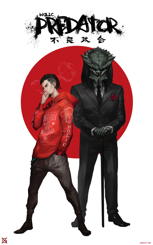 Two Figures Standing